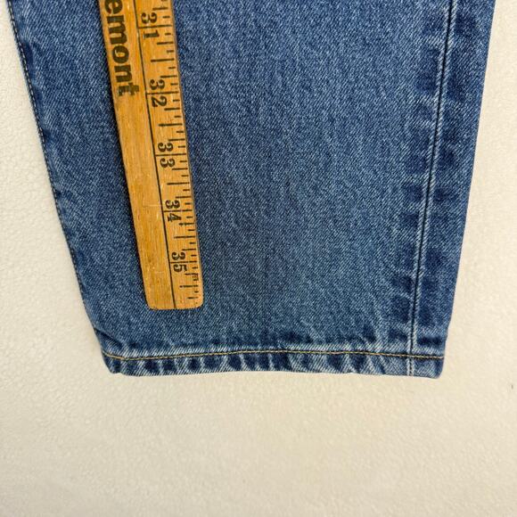 LEVI'S MADE IN JAPAN WOMEN'S 28X27 MEDIUM WASH COLUMN JEANS MIJ MOSHO A58880001 - Picture 5 of 8